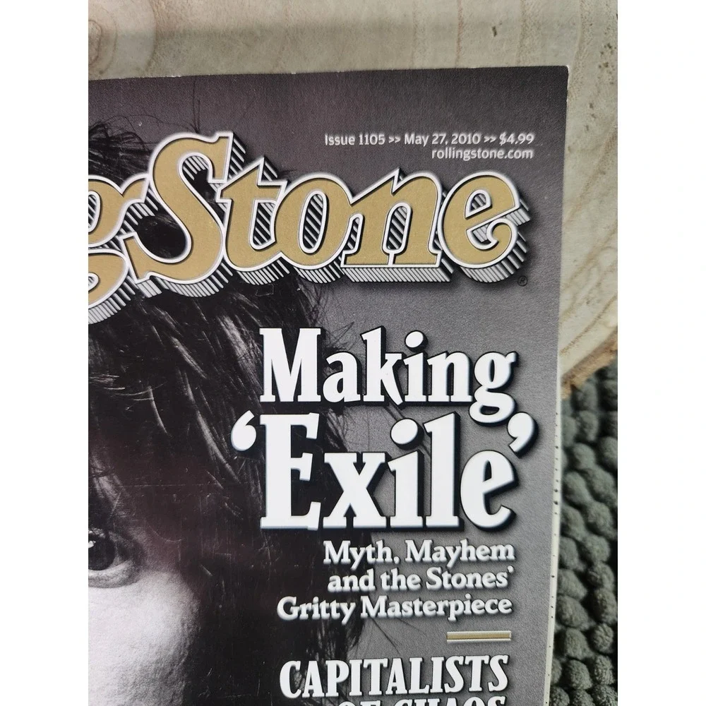 Rolling Stone Magazine May 27 2010 Issue‎ 1105 Keith Richards Making-No Label